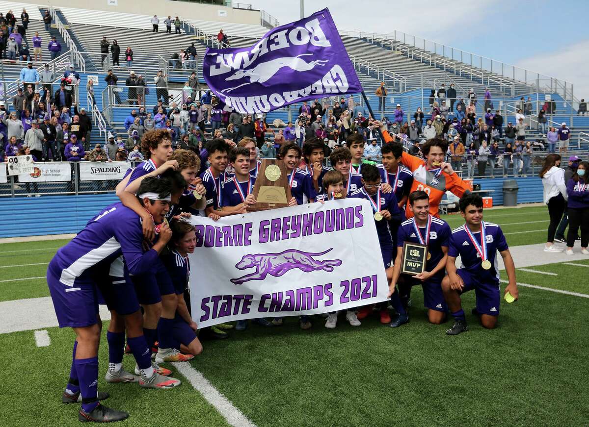The Boerne Greyhounds return much of the team that reveled in defeating Forth Worth Diamond Hill-Jarvis for the Class 4A boys soccer state championship last April in Georgetown.