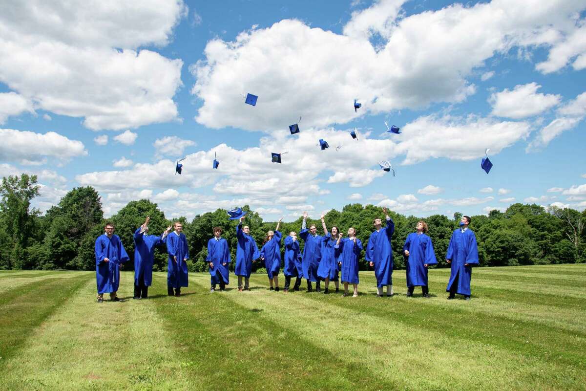 On a recent afternoon, 17 students graduated from the Glenholme School in Washington.