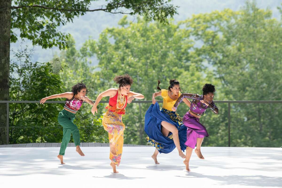  Los Angeles–based Contra-Tiempo perform at Jacob's Pillow on Saturday night. (Courtesy: Jacob's Pillow)