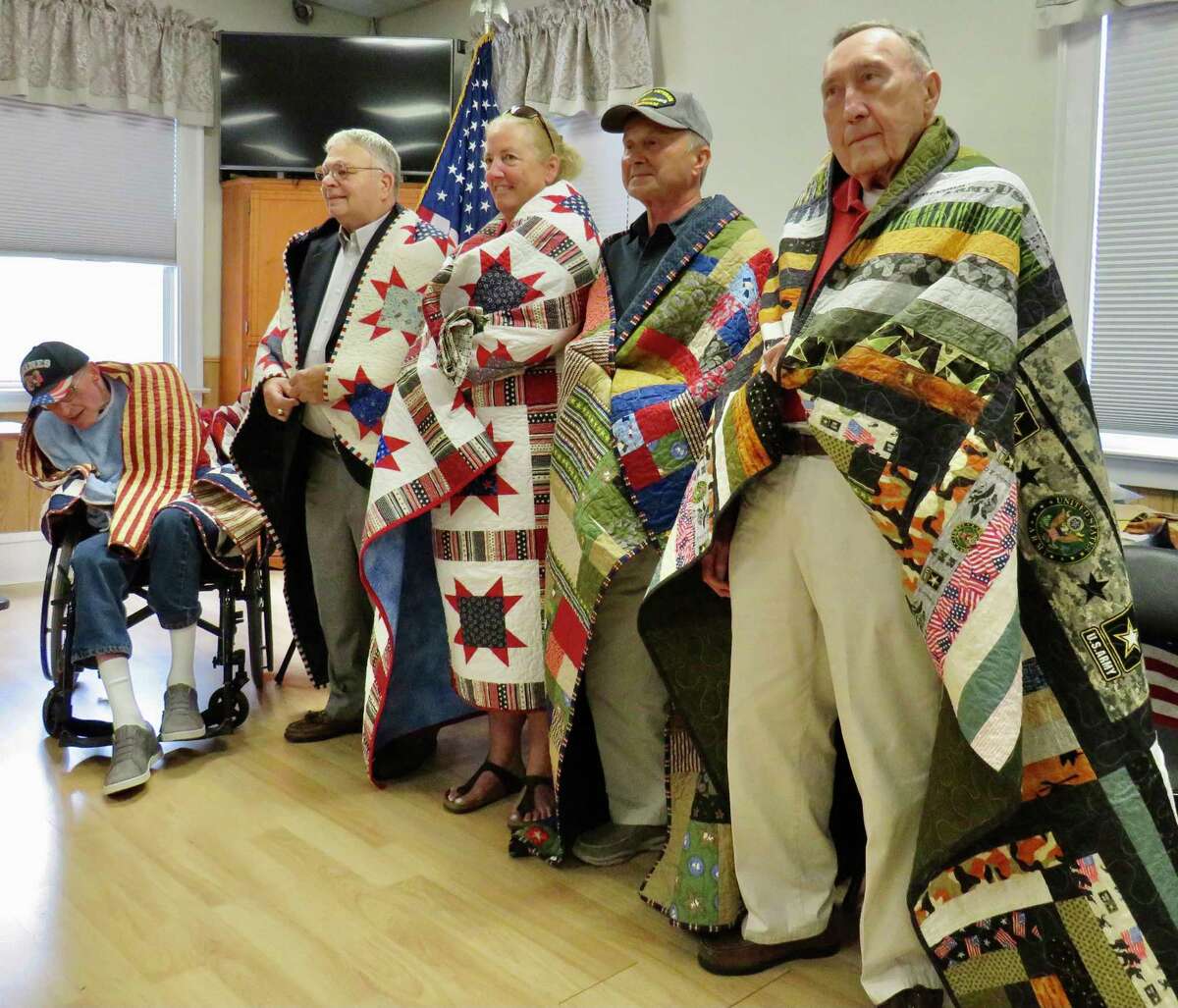 ‘It brings tears to your eyes’: 5 veterans honored in Clinton