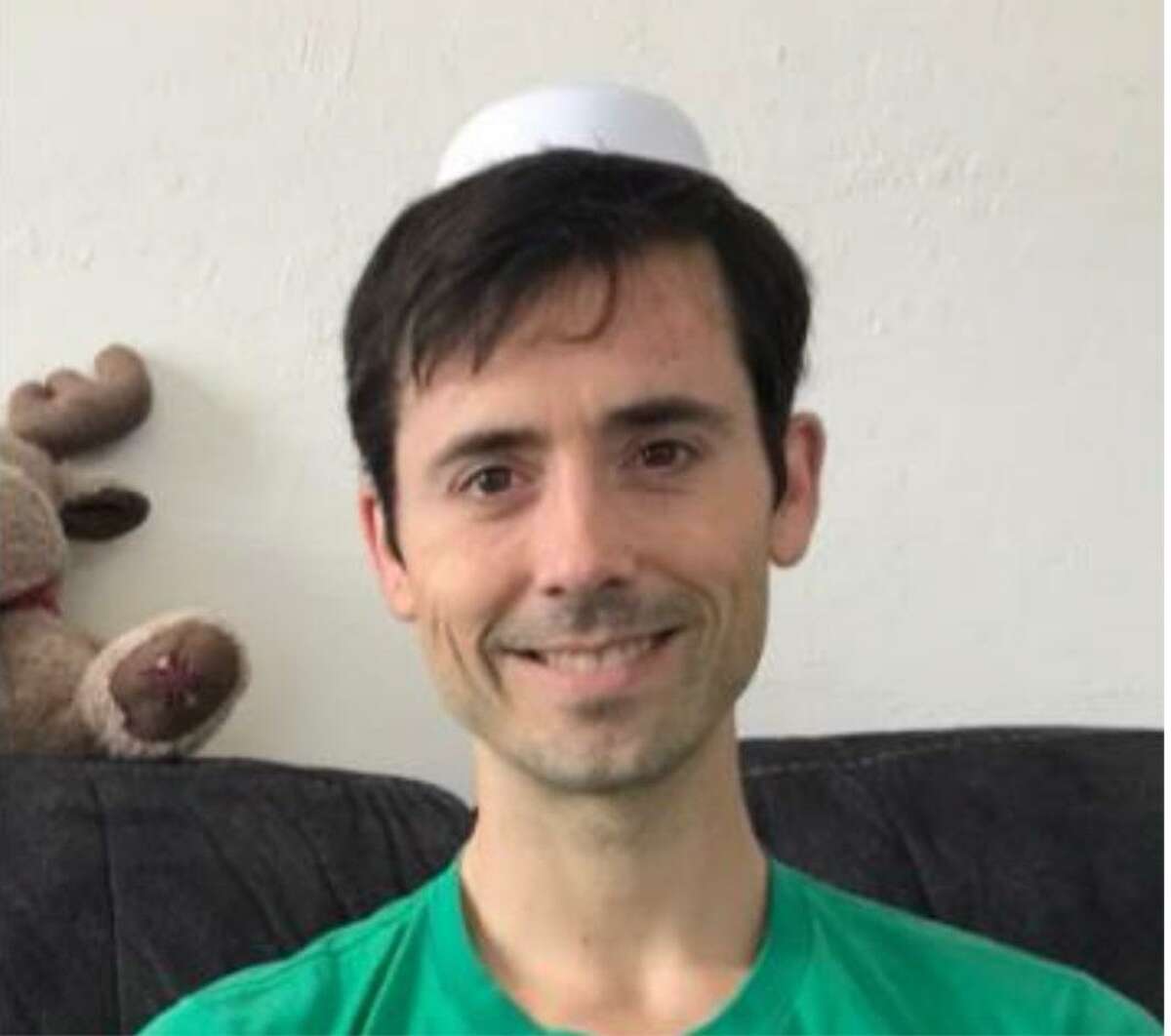 A photo of Philip Kreycik, 37, of Berkeley, who was reported missing by his wife after he went for a mid-morning run in the East Bay and never returned.