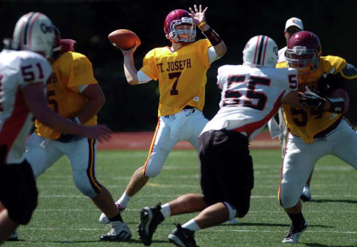 New Canaan QB Matt Milano back under center after record-setting season