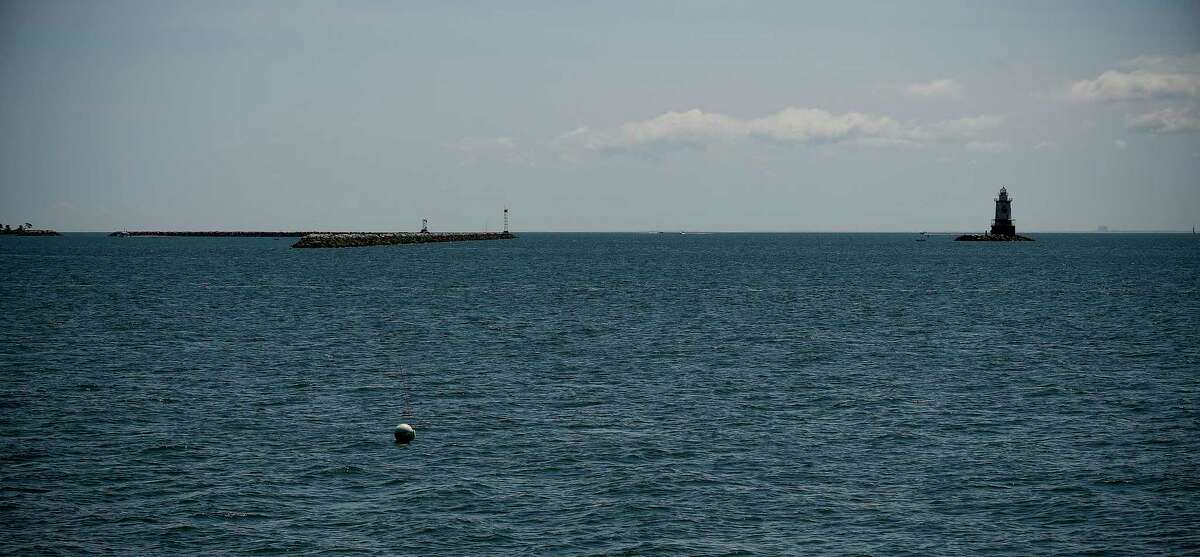 The waters of Long Island Sound in the Stamford/Greenwich are, shown in a photograph taken on May 25, 2019, less than half a mile away from Rocky Point in Greenwich.