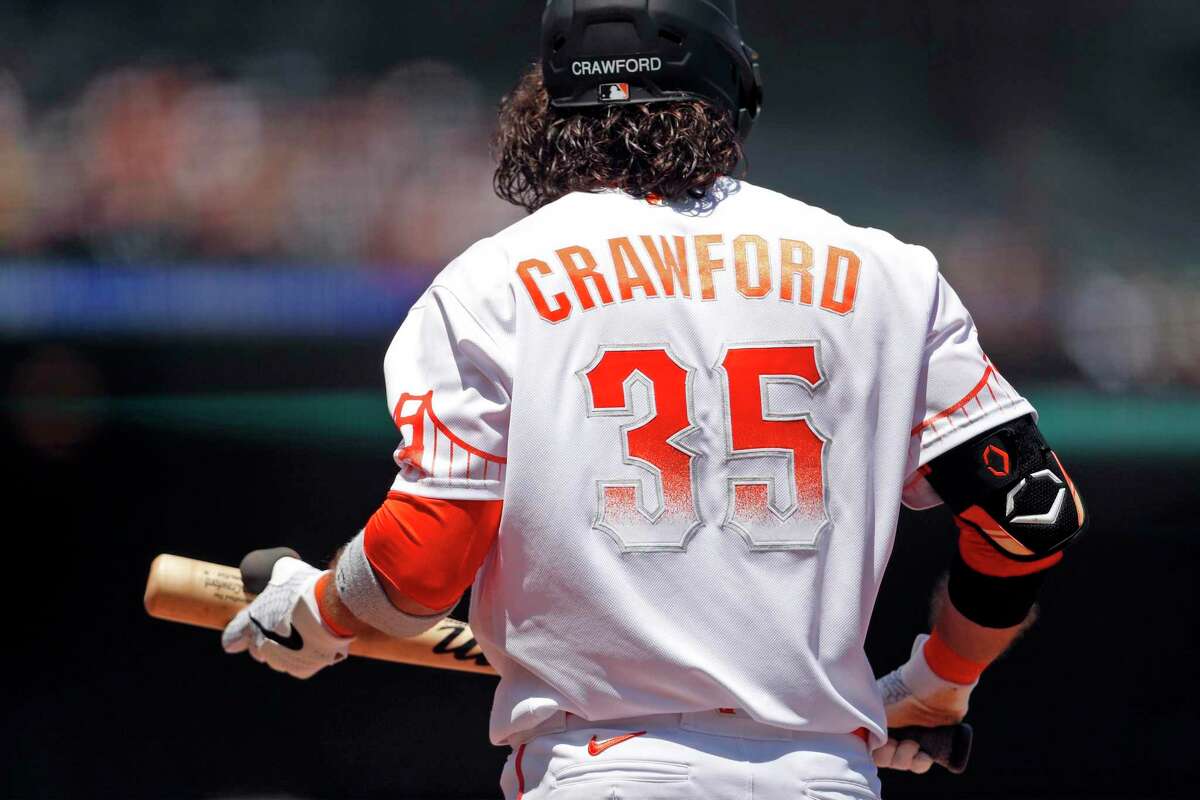 Download Brandon Crawford in Action at the All-Star Game Wallpaper