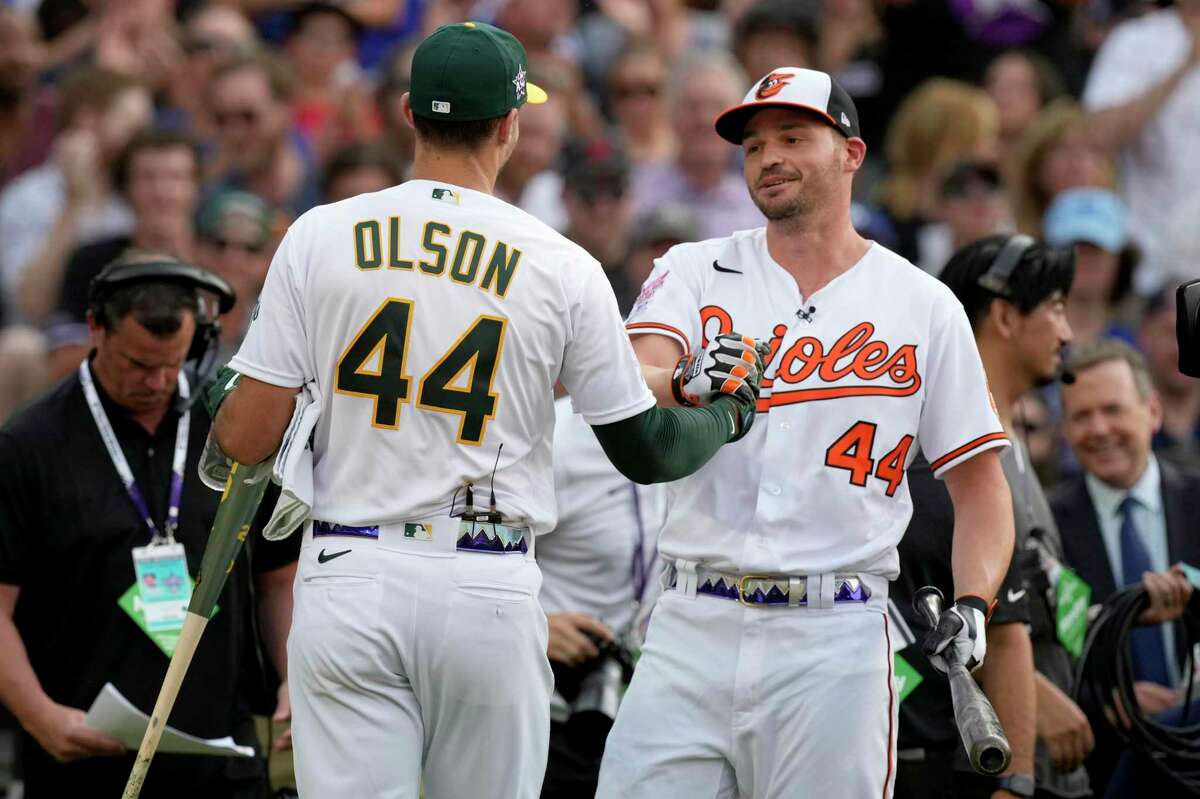 Oakland A's Matt Olson is crushing the ball and also missing it less -  Athletics Nation