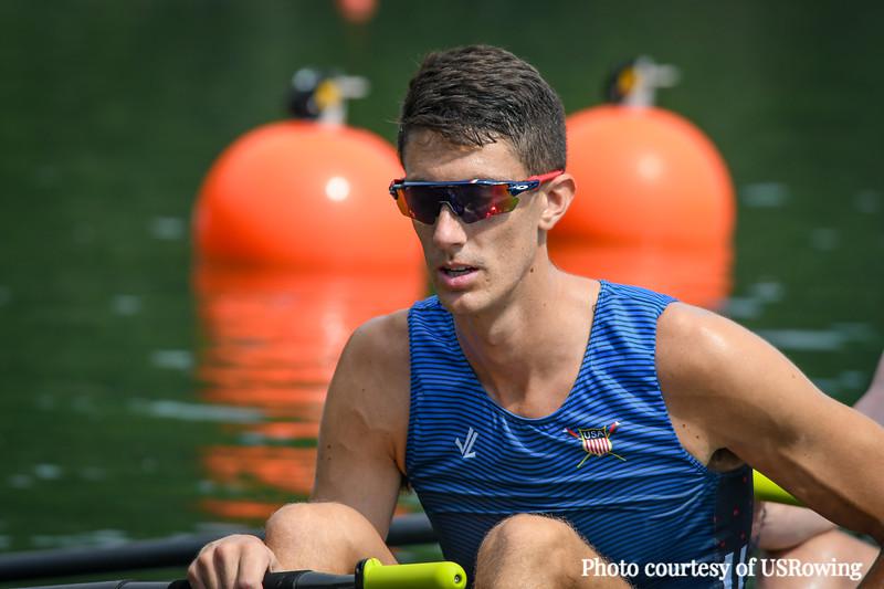 This CT town has a population of about 7,000, but it now has two Olympic  rowers