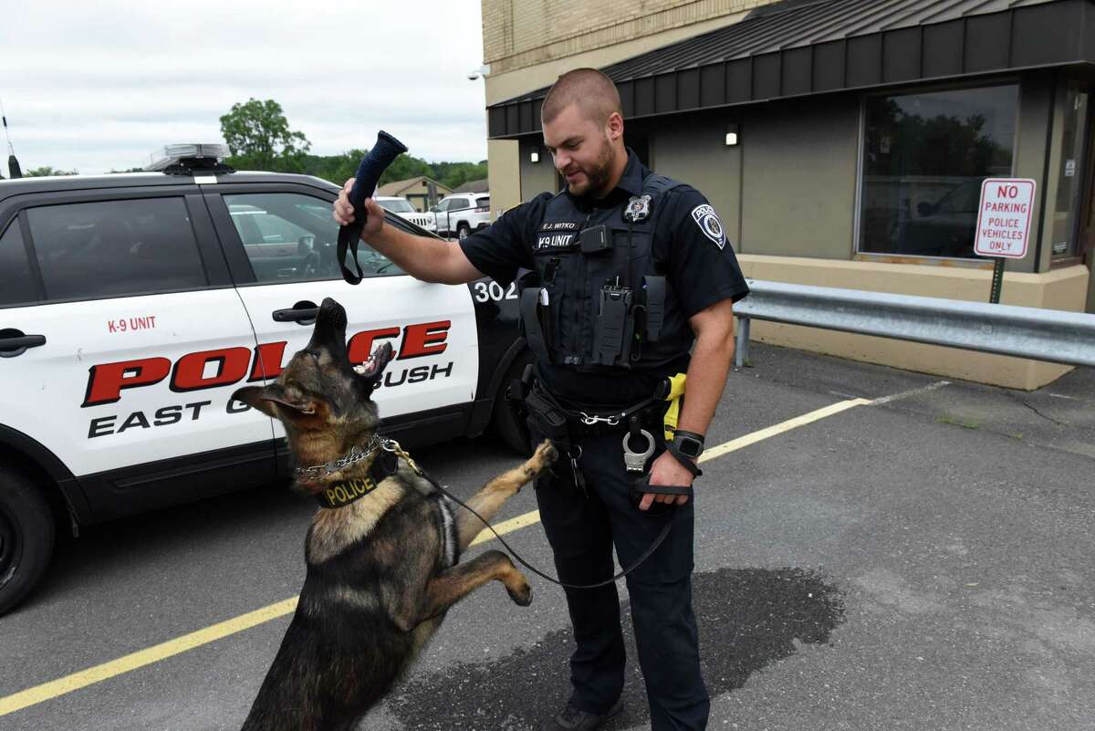 East Greenbush police officer makes dad's dream of K9 unit a reality