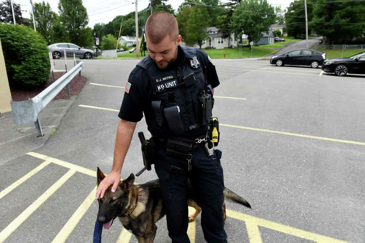 East Greenbush police officer makes dad's dream of K9 unit a reality