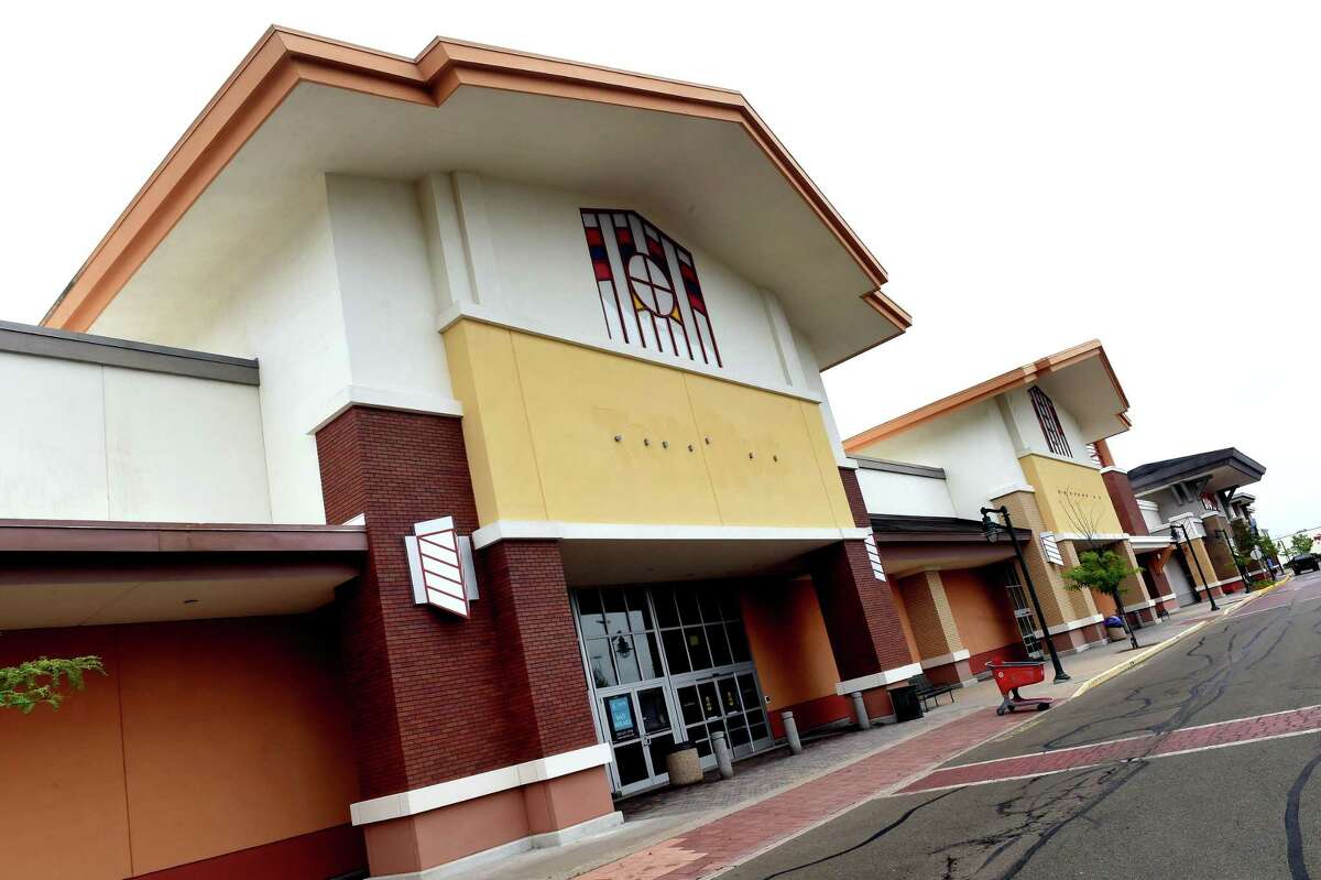 The former Toys R Us and Babies R Us stores at North Haven Commons in North Haven photographed July 13, 2021.