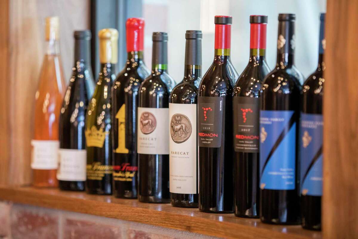 Wines from the six different wineries that inhabit the Mia Carta tasting room collective.