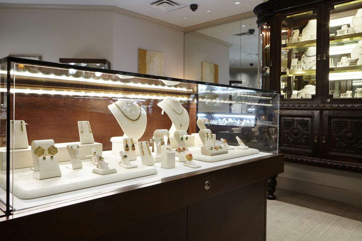 The interior of the newly-renovated Shetler Fine Jewelers