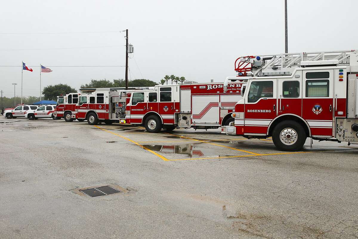 City of Rosenberg Fire Department fire trucks on display in this file photo.