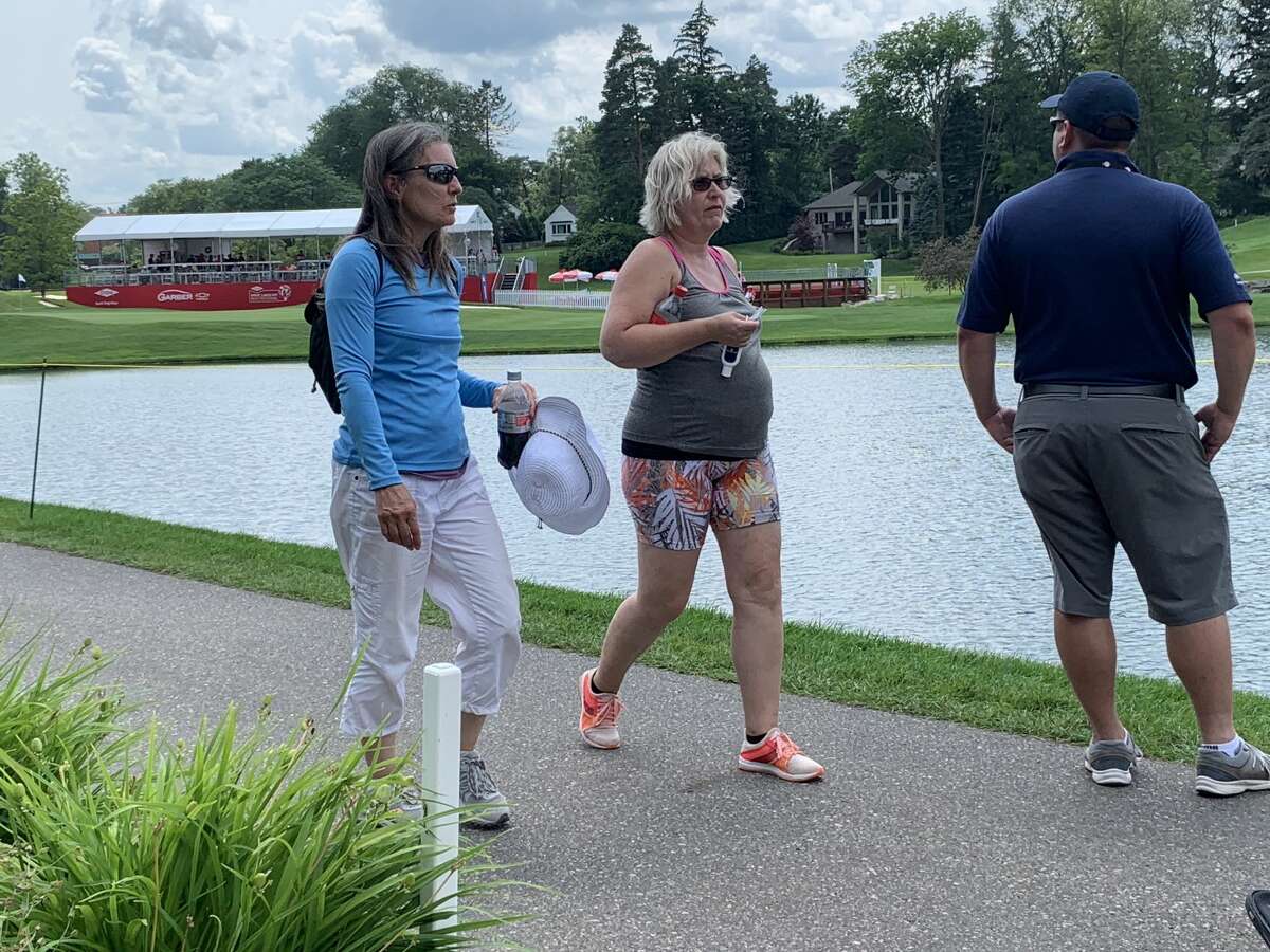 Images from Wednesday's opening round of the Dow Great Lakes Bay Invitational, July 14, 2021