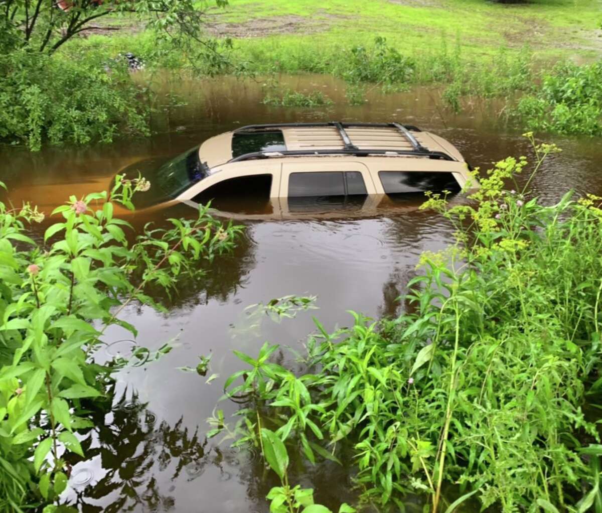 Major damage from heavy rains in Rensselaer County