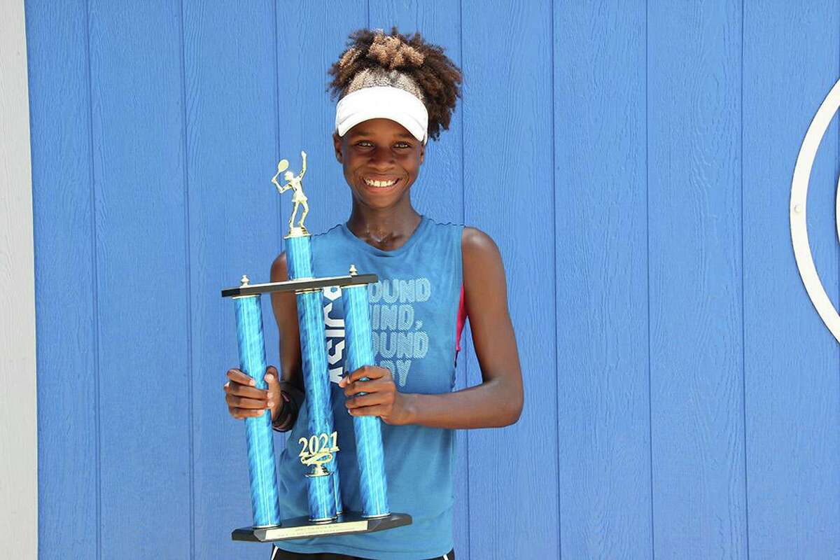 Humble resident Chukwumelije Clarke won the 12-and-under girls singles bracket at the 2021 USTA Texas Slam in Georgetown.