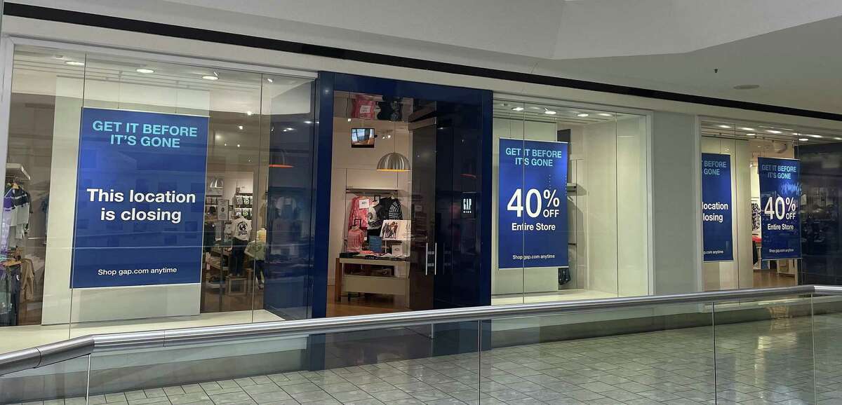 Gap is scheduled to close its store at Stamford Town Center mall at the end of August 2021.