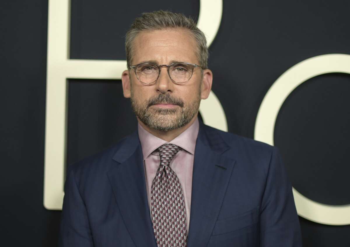 FILE - In this Oct. 8, 2018 file photo, Steve Carell arrives at the premiere of "Beautiful Boy" in Beverly Hills, Calif. Carell will reunite with his creative team from "The Office," Greg Daniels and Howard Klein, for the new Netflix comedy series "Space Force." (Photo by Richard Shotwell/Invision/AP, File)