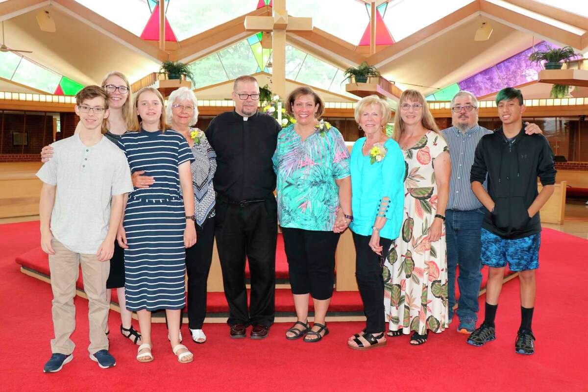 Pastor Dan Kempin was recognized with family in attendance, including his mother Judy and brother David and family from Wisconsin, as well as his mother-in-law Sharon Chance from Chicago, Illinois. (Photo provided)