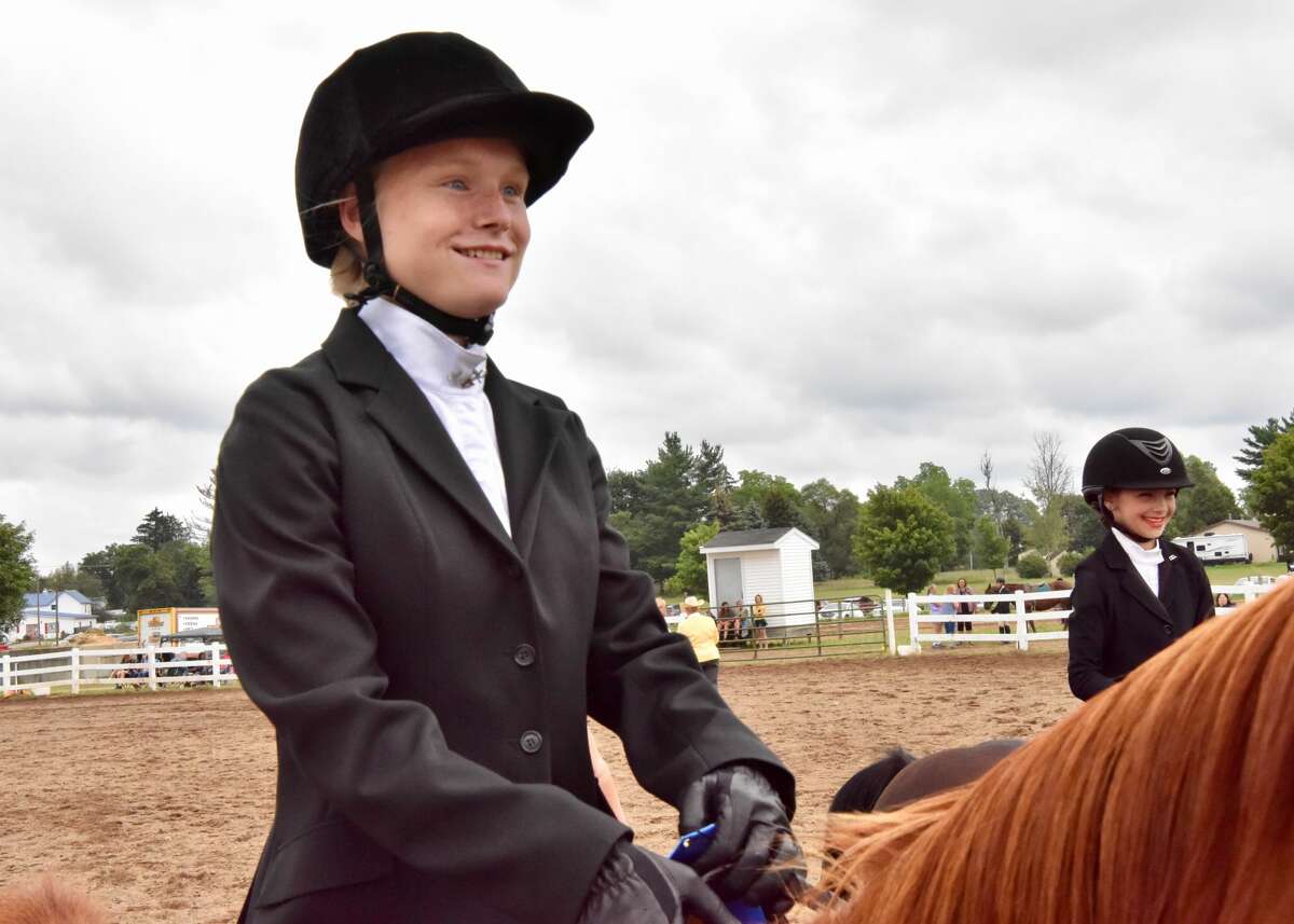 Friday's installment of the Mecosta County Fair featured a variety of horse shows, including fitting & showmanship, huntseat, saddleseat, and western classes. 