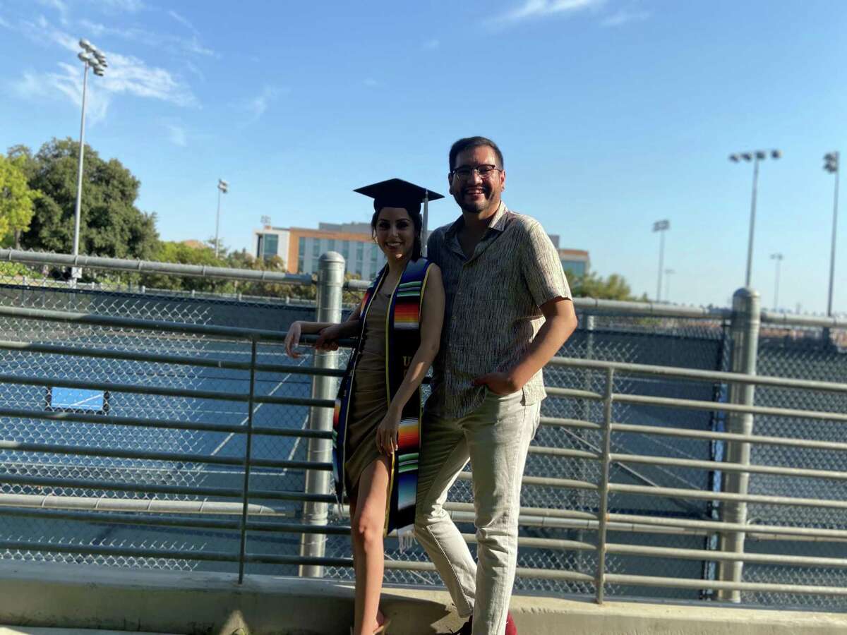 Oakland resident Juan Prieto is protected from deportation under the program, but his sister, recent UC Riverside graduate Kassandra Merlos, is not now that a federal judge in Texas halted new enrollments to the Obama-era initiative.