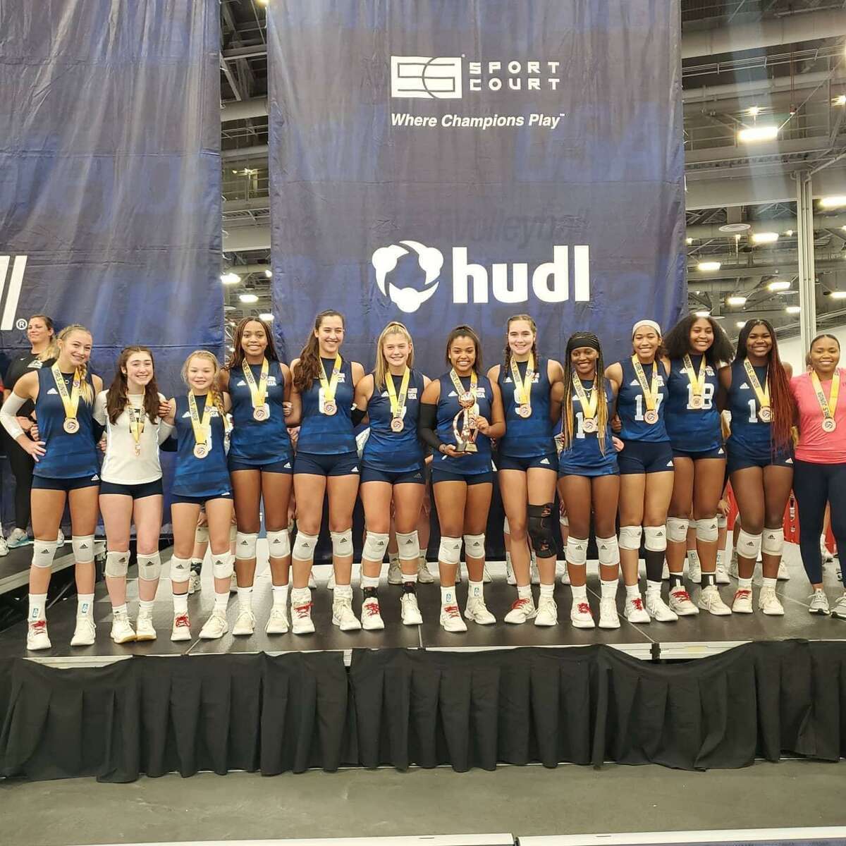 Houston Juniors Volleyball brings home gold from Las Vegas