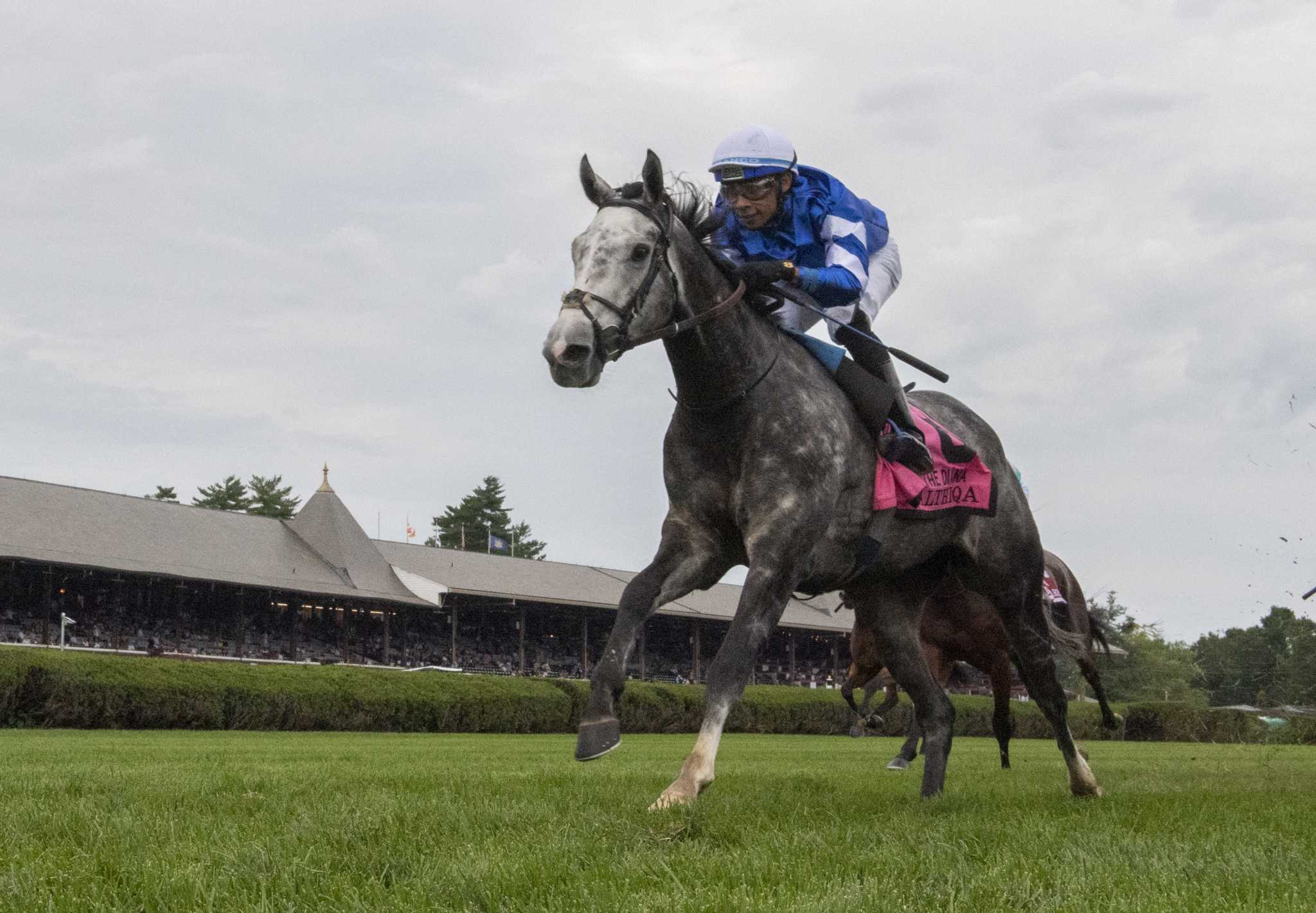 Saratoga race track 2021 Diana Stakes winners