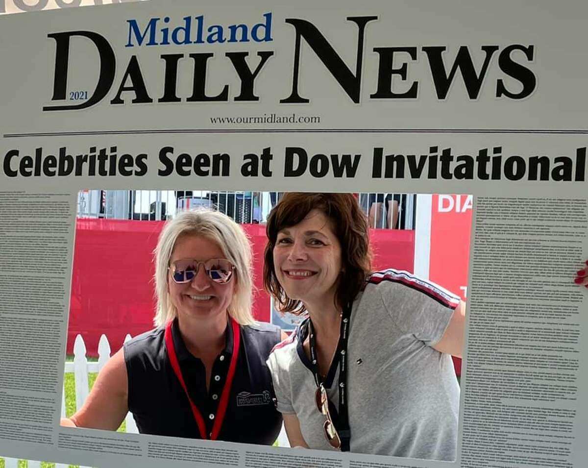 Spectators, volunteers, players, and others took the opportunity to have their Midland Daily News