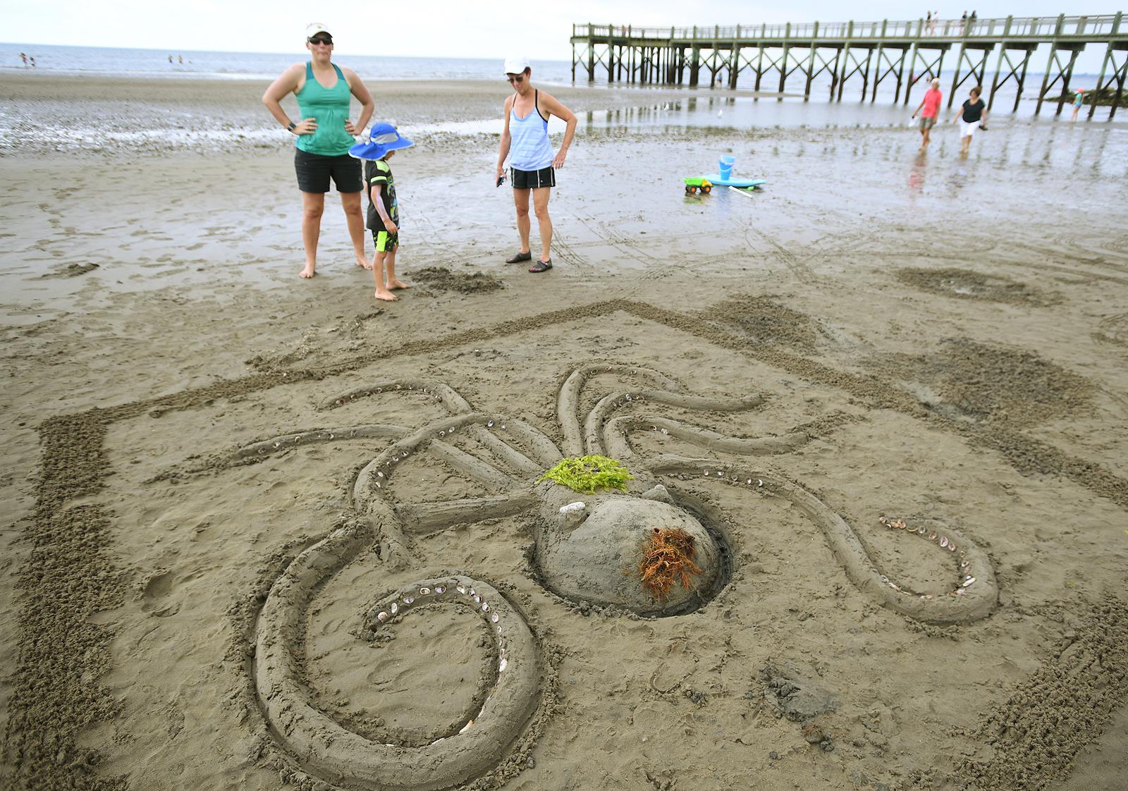 Photos Milford sand sculpture contest's inperson aspect was canceled
