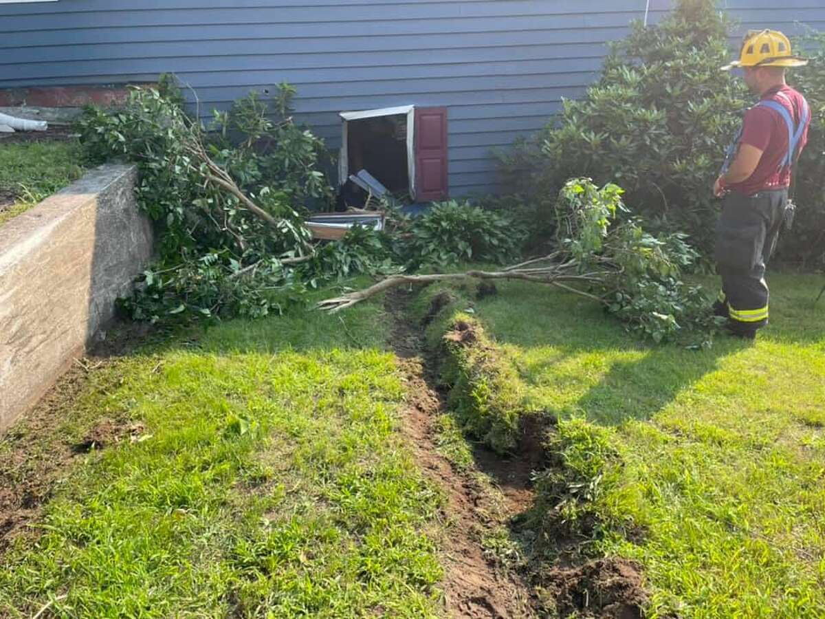 Car crash causes ‘extensive damage’ to Ansonia home, fire officials say