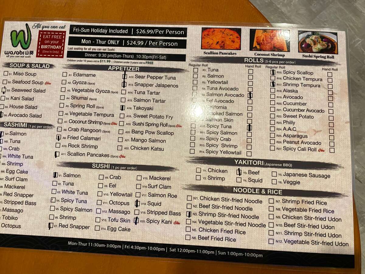 Restaurant review Wasabi on Wolf Road loud, fast, more value than quality