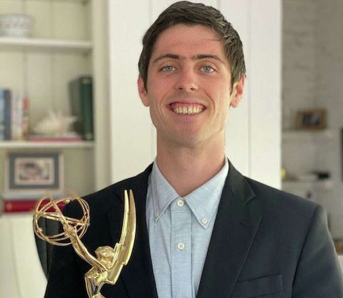 Greenwich resident Chris Lucey, a member of the Class of 2015 at Brunswick, recently won a Sports Emmy Award for his work on the MLB Network.