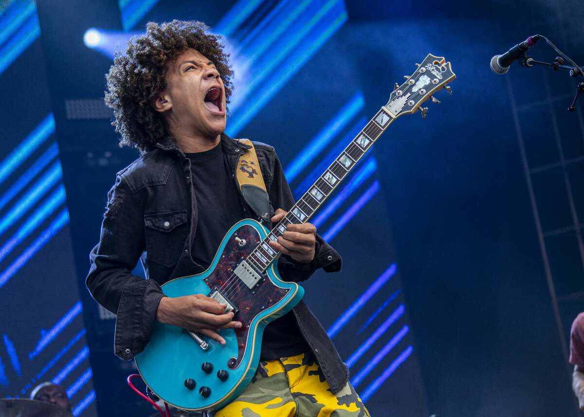 QUEBEC CITY, QUEBEC - JULY 10: Guitarist Brandon 'Taz' Niederauer performs on day 7 of 2019 Festival D'Ã©tÃ© Quebec at Plains of Abraham on July 10, 2019 in Quebec City, Canada. (Photo by Scott Legato/Getty Images)