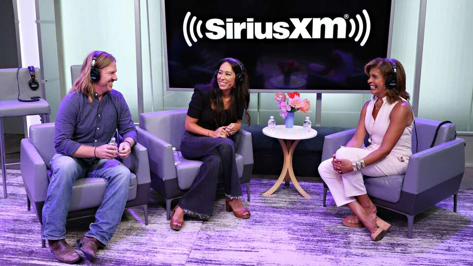 Joanna Gaines talks to Hoda Kotb about her mother's immigration story, loving how Chip fathers and why he’s cutting his long hair on Kotb's “The Hoda Show” on SiriusXM.