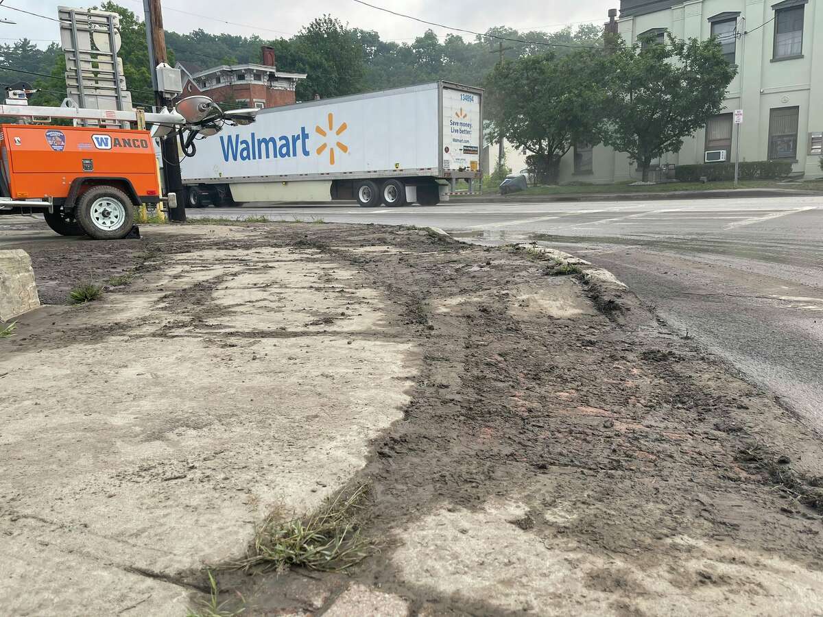 Fonda is latest local community swamped by torrential rain