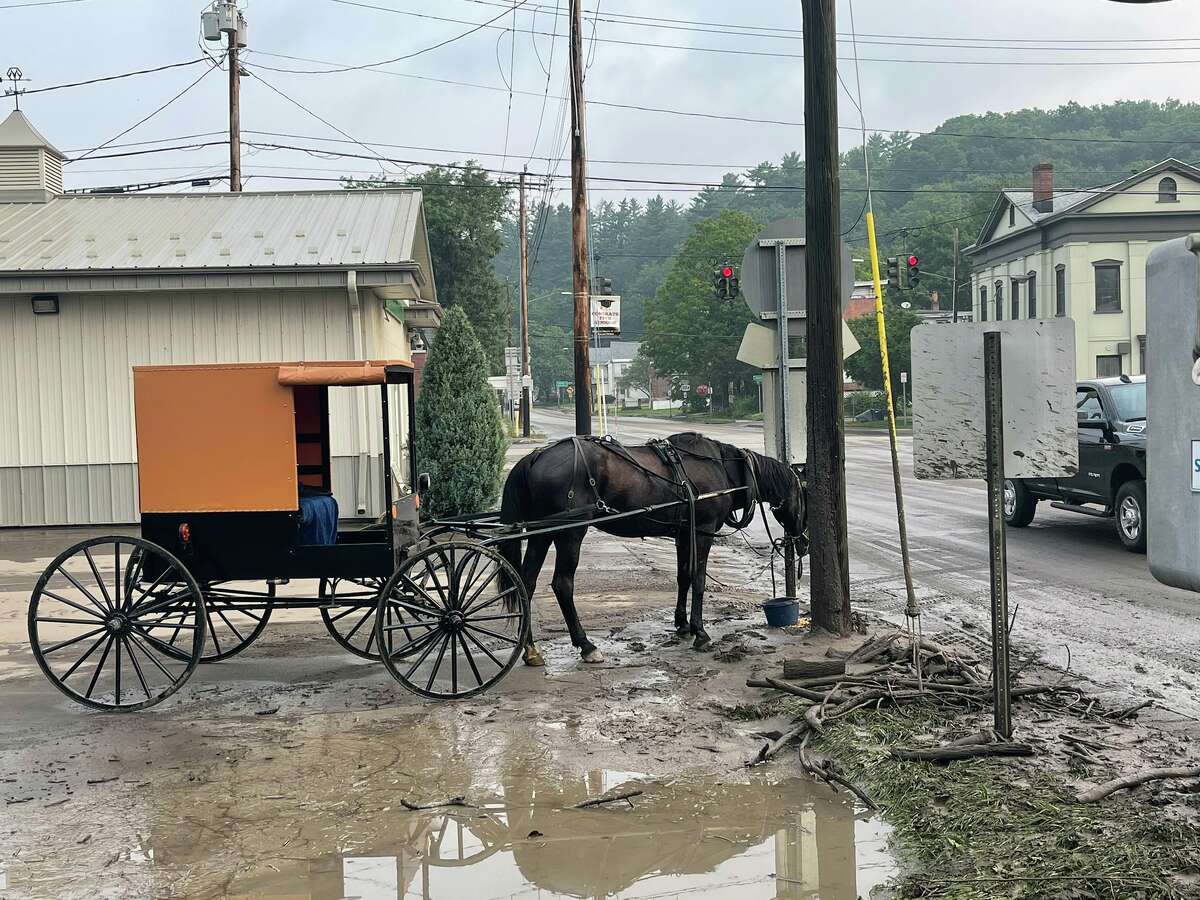 Fonda is latest local community swamped by torrential rain