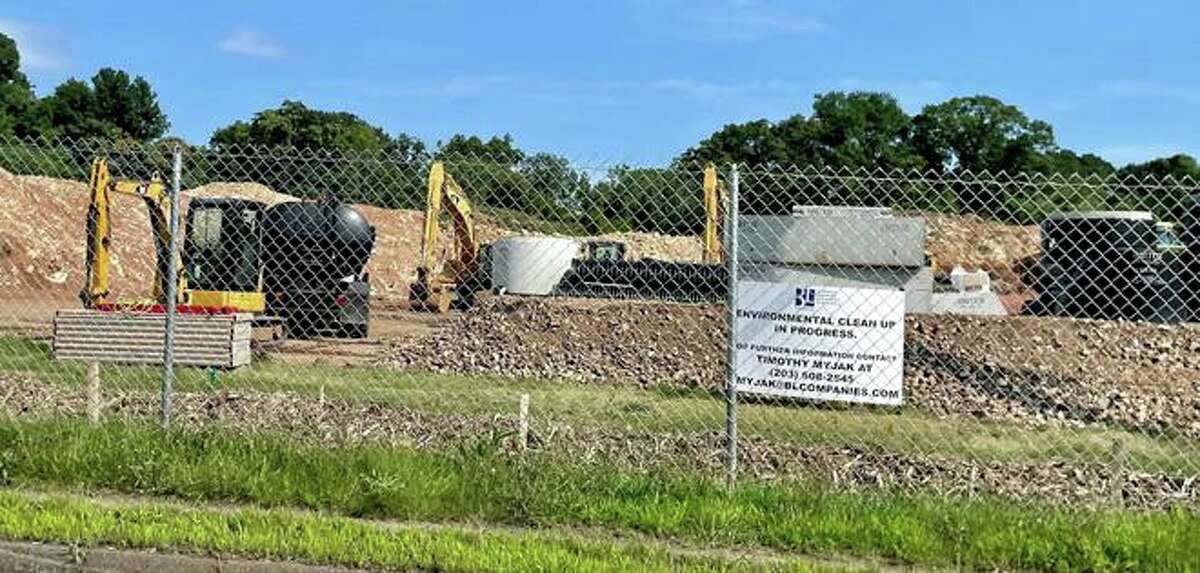 Work has started this spring at the future site of Aldi Grocery Store and Chase Bank, opposite Interstate 95 Exit 53 ramp.