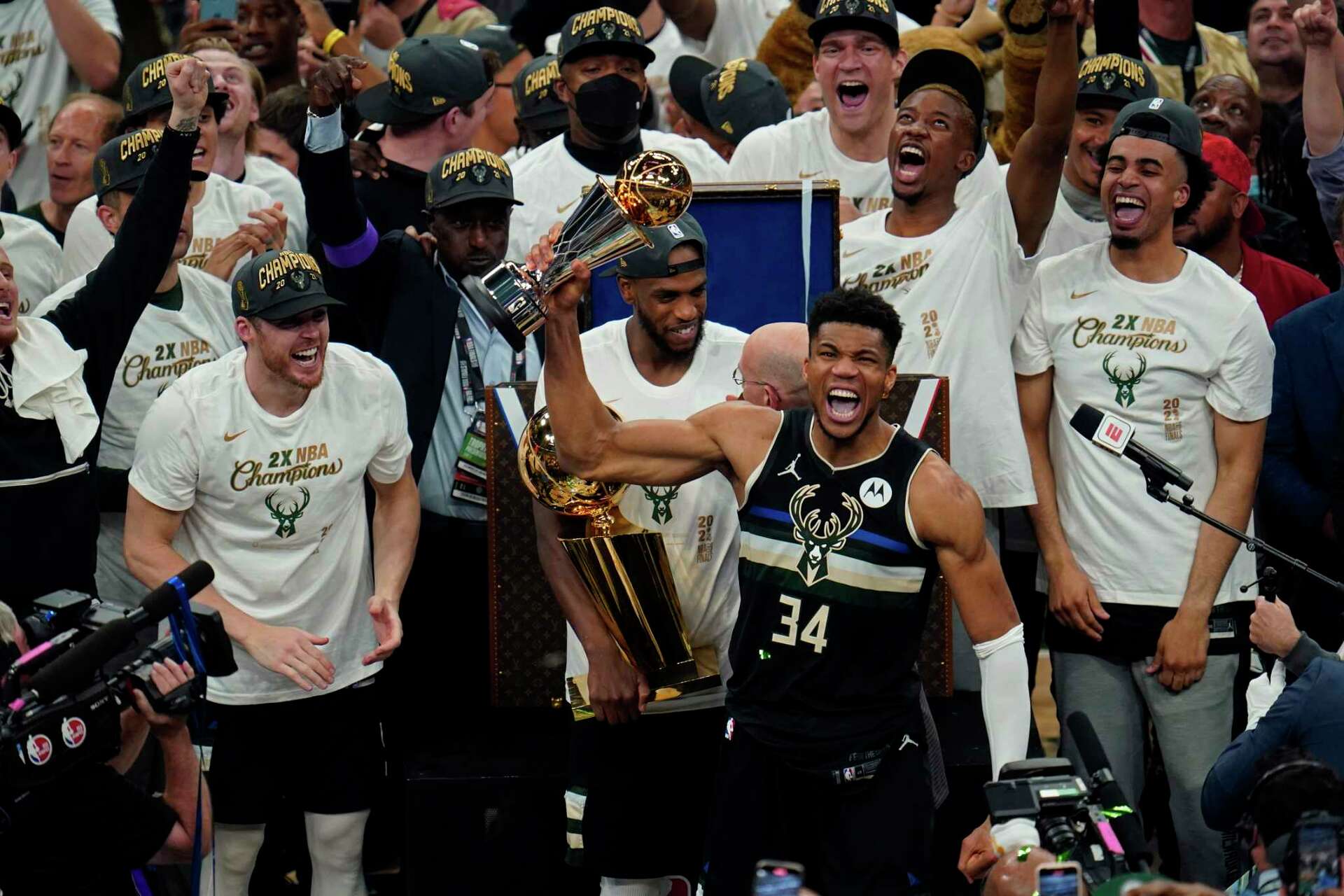 Giannis leads Bucks to NBA title; P.J. Tucker wins a ring
