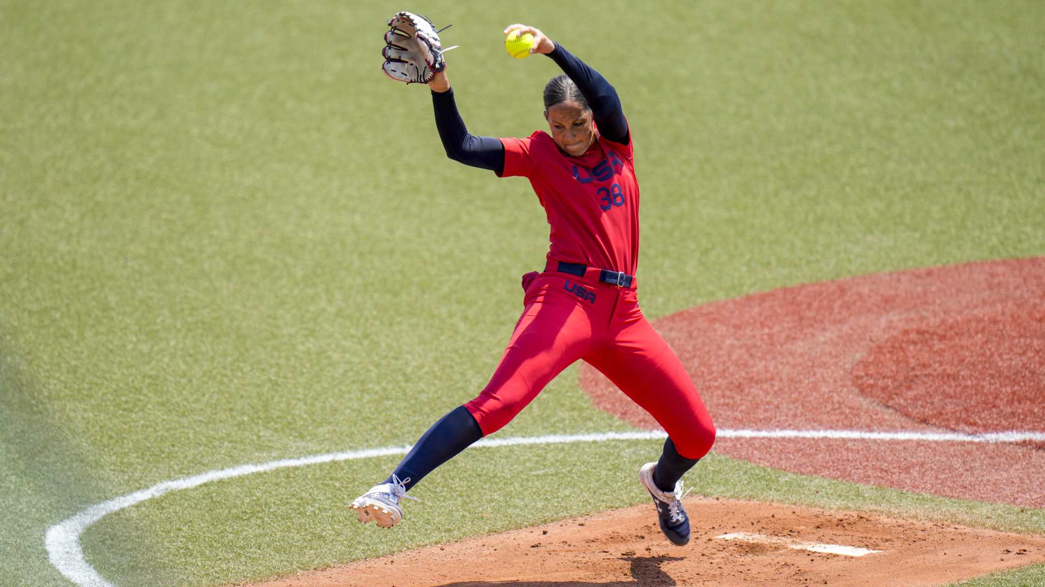 Cat Osterman strikes out 9 as USA tops Italy in softball ...