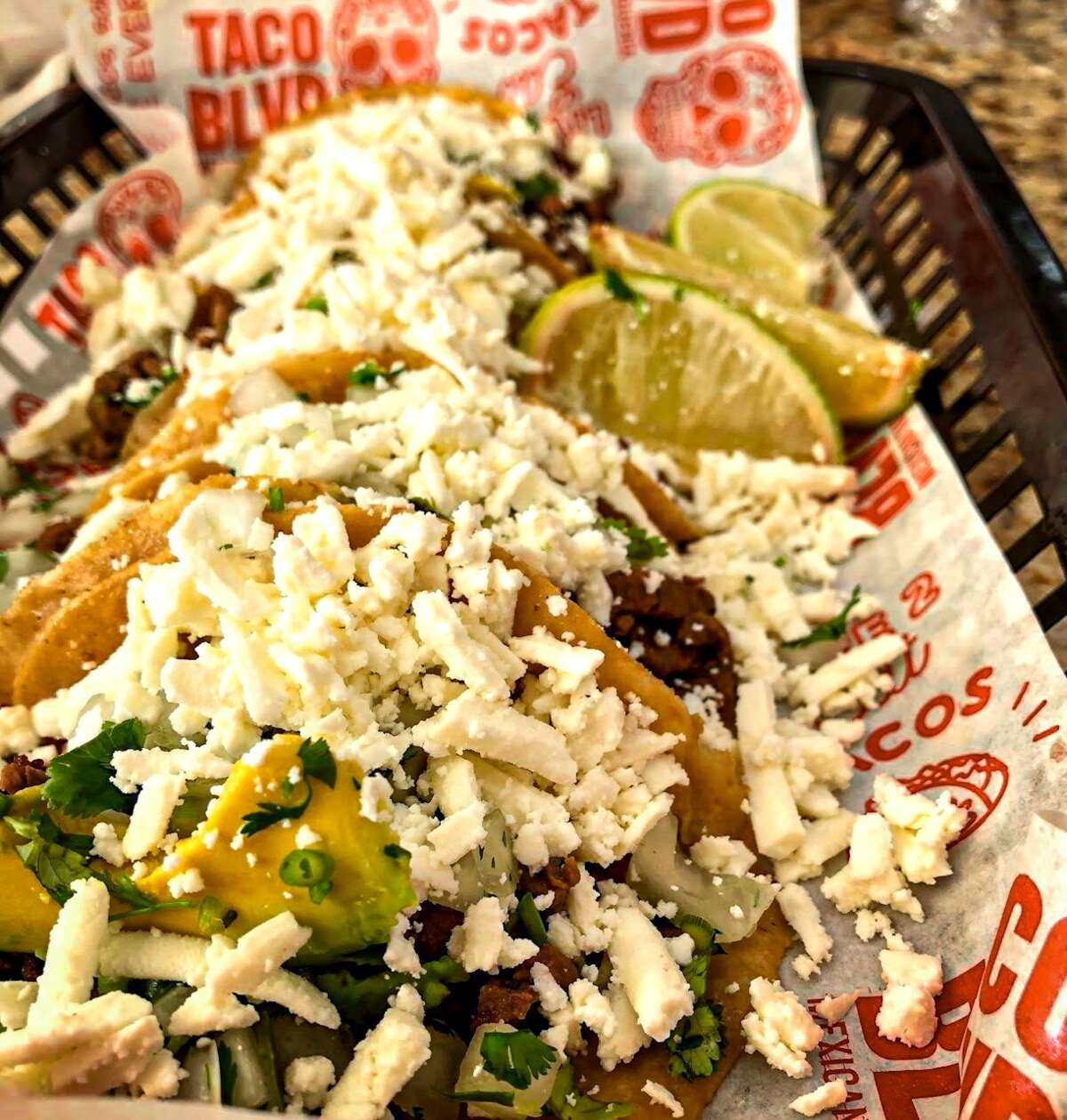 Taco Blvd, fast food taqueria known for "Valley style" offerings, just expanded into the Alamo Ranch area. The business started in Stone Oak in October 2018 at 18360 Blanco Road. Fans can find the new location at 5619 West Loop 1604 North. 