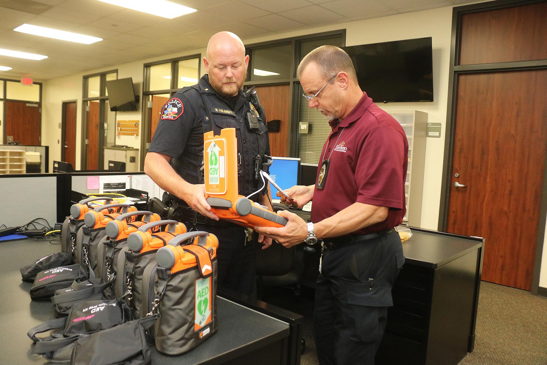 Klein ISD police vehicles now equipped with AED devices