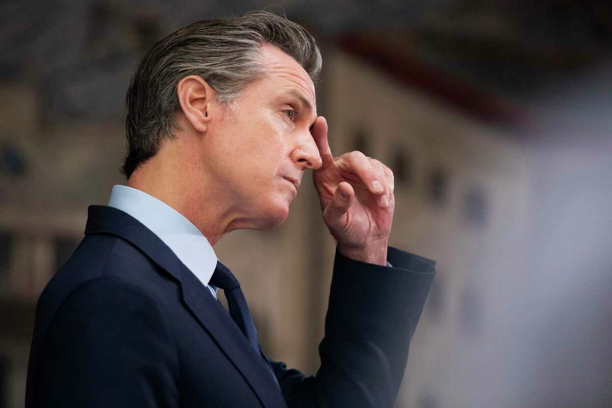 Gov. Gavin Newsom, the target of a recall election, must convince voters that he has a handle on the profound problems facing California.