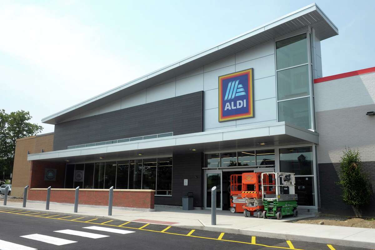 The new Aldi supermarket in Fairfield, Conn. July 22, 2021.