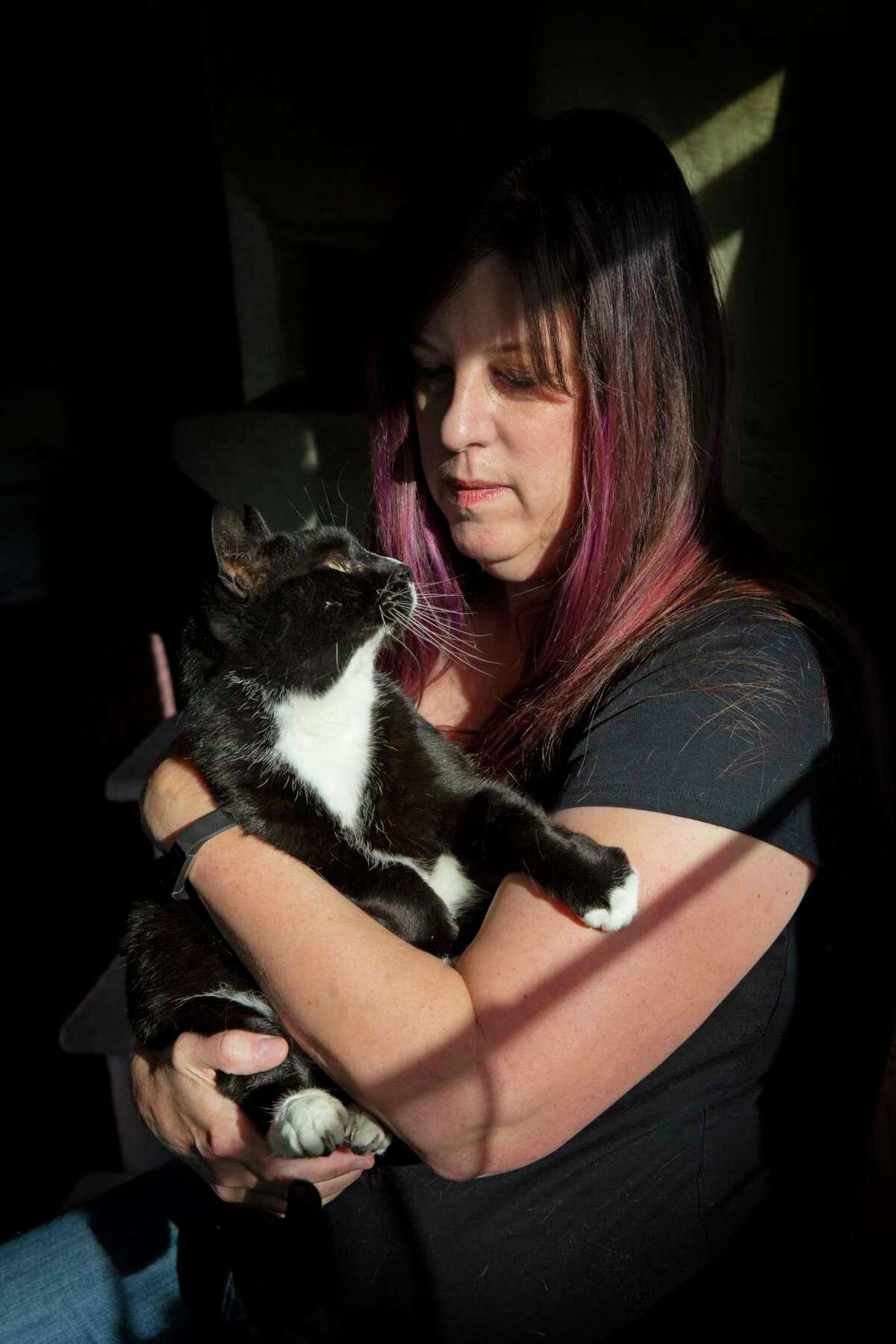 Shelly Ross, who runs cat-sitting services Tales of the Kitty, was among thousands of Californians whose unemployment benefits were frozen by the state this year.
