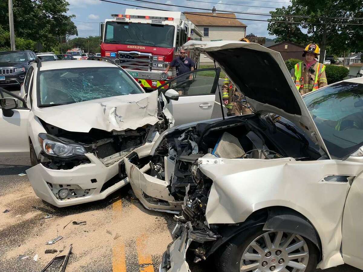 Fire officials were sent to River Road near Hawthorne Avenue around 12:17 p.m. to respond to a head-on crash, according to a post from the Shelton Fire Department.