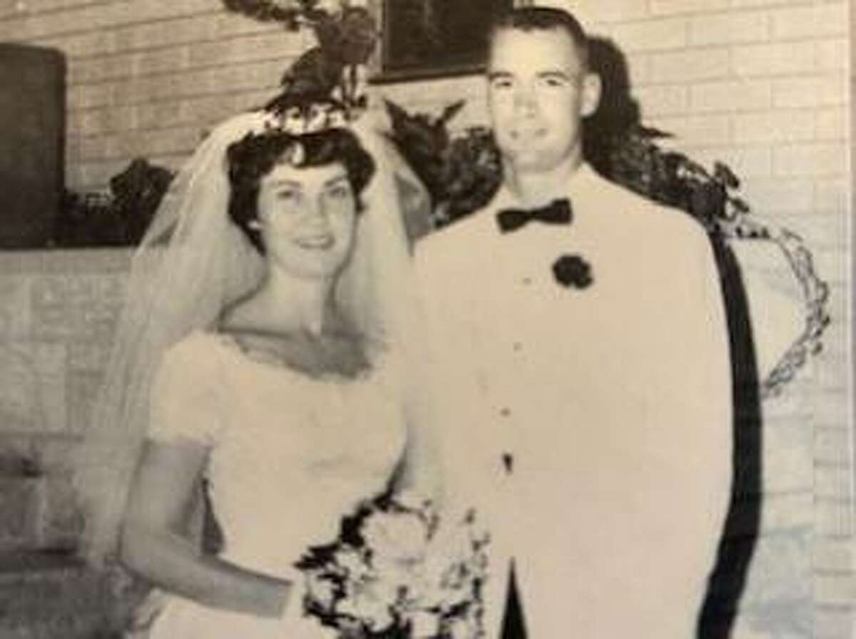 Paul and Joan Klockenkemper at their wedding