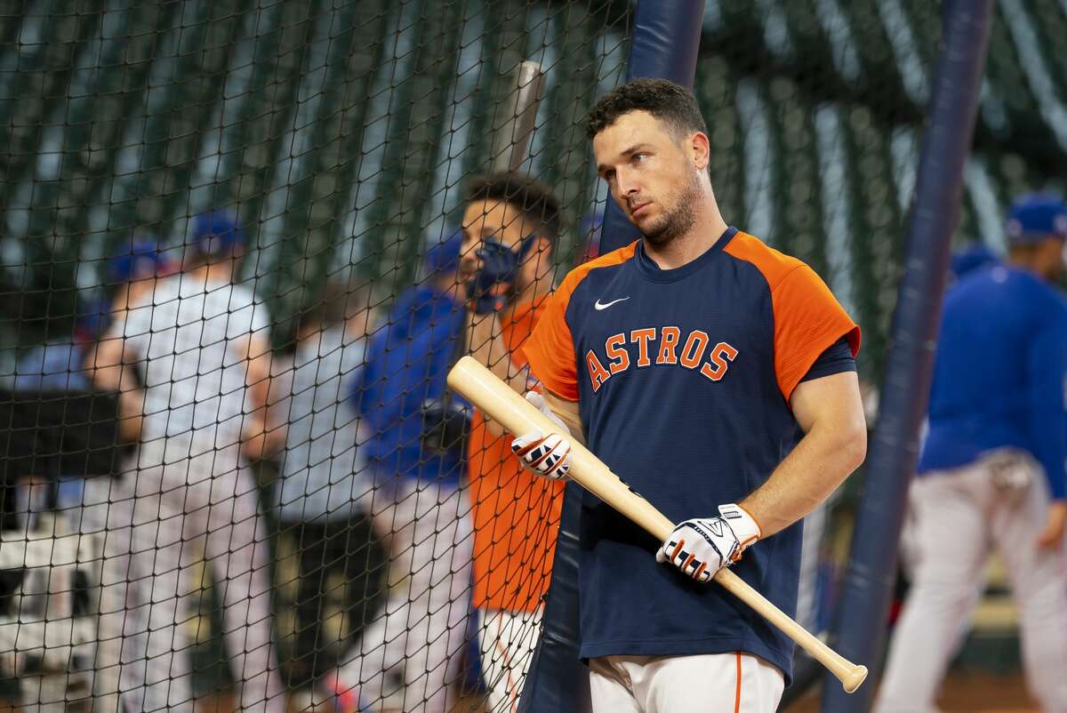 Alex Bregman traveled with the team to Round Rock and ran the bases Thursday. 