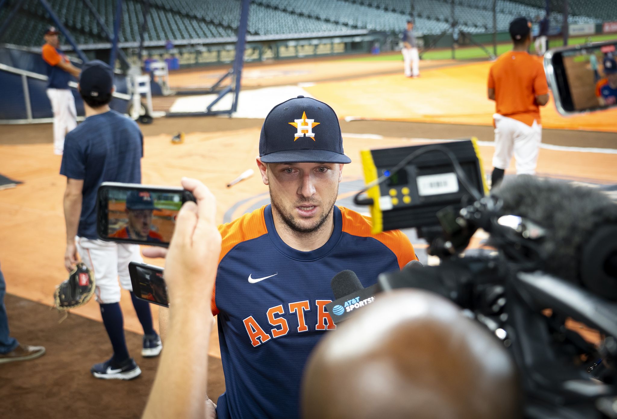 Rehabbing Astros star Alex Bregman scratched from Skeeters' Monday lineup