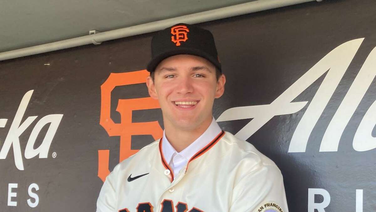 WIll Bednar, the San Francisco Giants' top draft pick in 2021, visits Oracle Park.