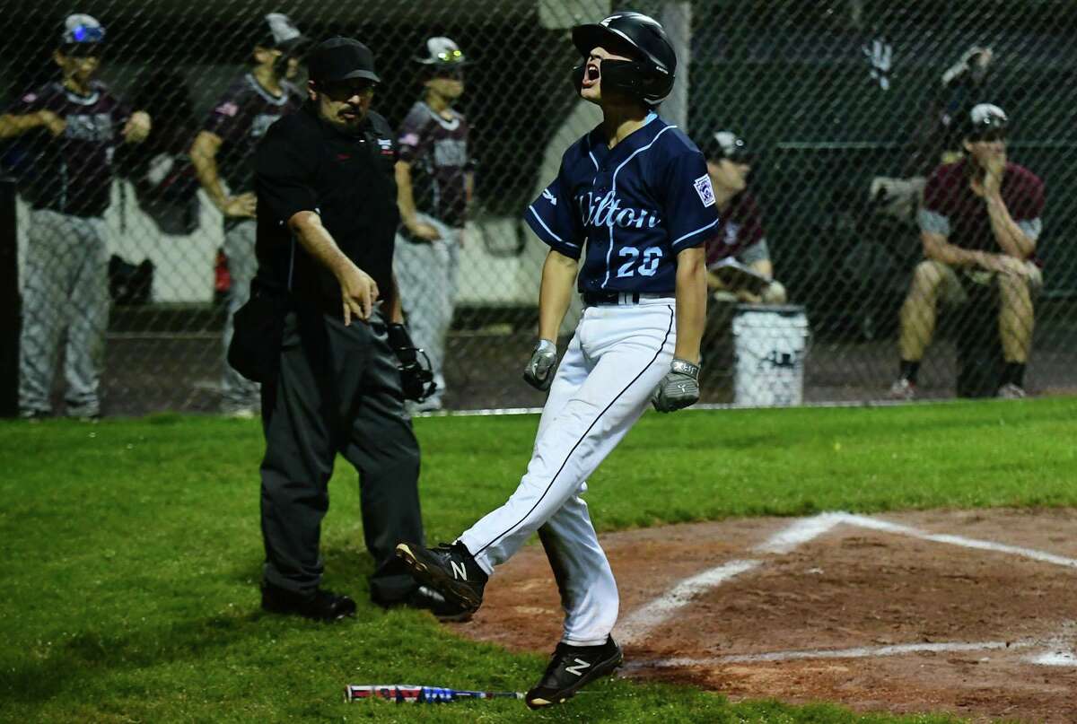 Wilton hits a home run for Little League Day