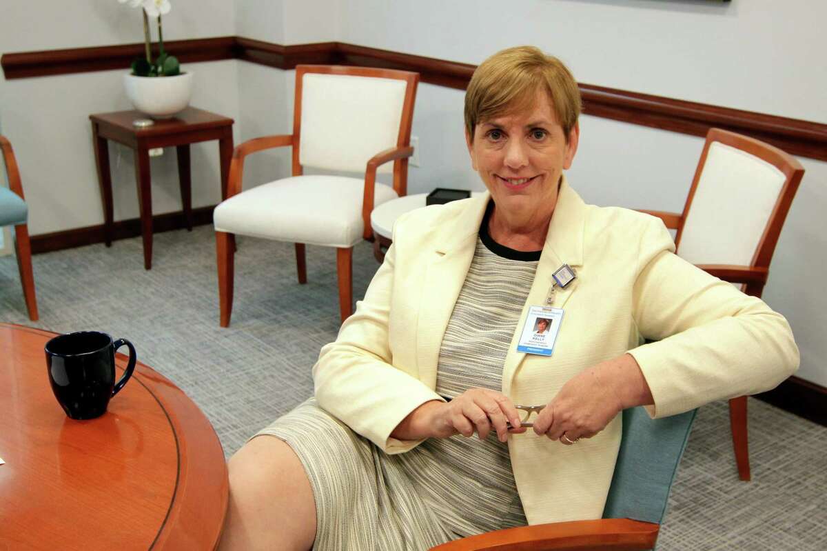 Greenwich Hospital President Diane Kelly was quick to credit the work done by front line medical workers and Greenwich Hospital staff through two years of COVID cases. Due to declining cases in town, regular briefings on COVID are ending, at least for now.